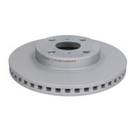 Disque de frein ATE 24.0122-0246.1 avant, ventilé, 1 pièce