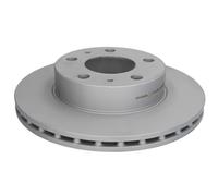 Disque de frein ATE 24.0124-0138.1 avant, ventilé, 1 pièce