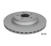 Disque de frein ATE 24.0124-0212.1 arrière, ventilé, à haute teneur en carbone, 1 pièce