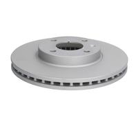 Disque de frein ATE 24.0124-0252.1 avant, ventilé, 1 pièce