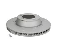 ATE Disque de frein 24.0128-0282.1 Arrière gauche Ø330 mm H75 Ép28 rainuré/ventilé intérieur Ø130 mm
