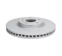 Disque de frein ATE 24.0128-0286.1 avant, ventilé, à haute teneur en carbone, 1 pièce
