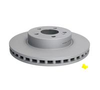Disque de frein ATE 24.0128-0330.1 avant, ventilé, à haute teneur en carbone, 1 pièce