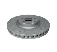Disque de frein ATE 24.0136-0102.1 avant, ventilé, à haute teneur en carbone, 1 pièce