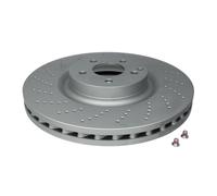 Disque de frein ATE 24.0136-0108.1 avant, ventilé, à haute teneur en carbone, 1 pièce