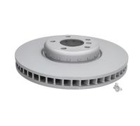 Disque de frein ATE 24.0136-0114.2 avant, ventilé, à haute teneur en carbone, 1 pièce
