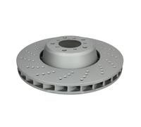 Disque de frein ATE 24.0136-0117.2 avant, ventilé, à haute teneur en carbone, 1 pièce