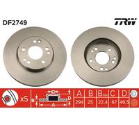 DISQUE DE FREIN AUDI T. 100/200/A8 2,1-2,8 84-98