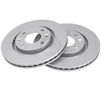 Disque de Frein Avant 266mm A. B. S. pour Citroën Berlingo Première