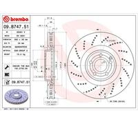 Disque de Frein Avant 360mm BREMBO pour Mercedes CLS