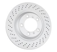 Disque de frein avant ATE pour Porsche 911 type 991 Carrera S, 4S, GTS et 4GTS phase 1 (2012-2016) - côté gauche