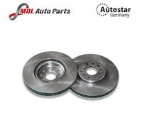 DISQUE DE FREIN AVANT Autostar Germany pour Audi 1K0615301AA jeu de 2 pièces