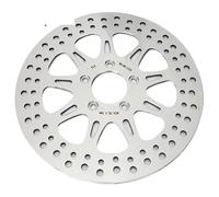 Disque de frein avant BIKINGBOY, rotor disque FLHR Road King 08-16, FLHRC 08-20, FLTR Glide 08-09, FLTRX 10-12, FLHX Street 08-13(A carbon fiber)