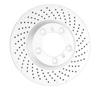 Disque de frein avant MEYLE pour Porsche 911 type 991 Carrera 2 et 4 phase 2 (2017-2019) - côté droit