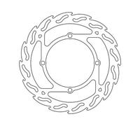 Moto-master Flame Suzuki 110287 Front Brake Disc Argenté
