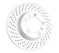 Disque de frein avant pour Porsche Cayman type 981 S et GTS (2014-2016) - côté gauche