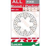 TRW Lucas Disque de frein MST233 Ø 282 mm Fixe
