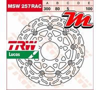 TRW Disques de frein Racing avant MSW257RAC Flottant