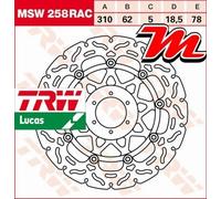 TRW Disques de frein Racing avant