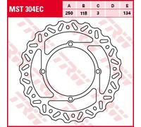 Disque de frein avant TRW Lucas pour Suzuki RM-Z 250 '07-'09), RM-Z 450