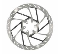 Disque de frein avec 6 Trous Bord Arrondi (Vis Acier Incluses) Sram Disque Hs2 200mm Noir