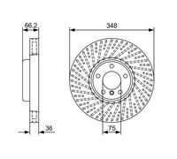 DISQUE DE FREIN BMW P. 5/6/7 10- LE