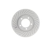 Disque de frein Bosch BD1422 - Disque bi-matière 329.5 mm - Essieu avant - Certifié ECE-R90 - Conception avancée et structure allégée - Disque à l'unité