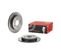 Brembo Disque de frein 08B60221 arrière plein 1 pièce
