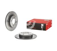 Disque de frein BREMBO 08D24811 arrière, plein, 1 pièce