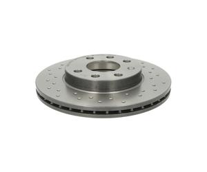 Disque de frein BREMBO 0986351X avant, perforé, ventilé, perforé, 1 pièce