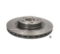 Disque de frein BREMBO 09A32611 arrière, ventilé, rainuré, à haute teneur en carbone, 1 pièce