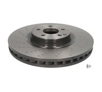 Brembo Disque de frein 09A81911 – Avant ventilé haute teneur en carbone – 1 pièce