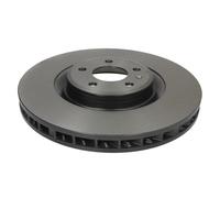 Disque de frein BREMBO 09D93711 avant, ventilé, rainuré, à haute teneur en carbone, 1 pièce