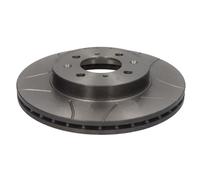 Disque de frein BREMBO Max 09.5509.75, avant, rainuré, ventilé, 1 pièce