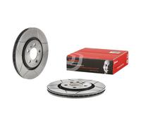 Brembo Disque de frein Max 09.5570.75, avant, rainuré, ventilé, 1 pièce