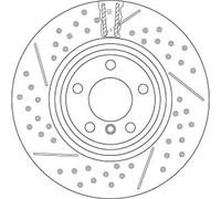 Disque De Frein D'Axe Arrière Pour BMW 1 2 3 4