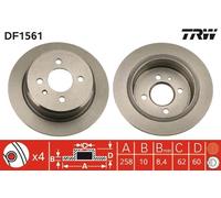 Disque De Frein D'Axe Arrière Pour BMW 3