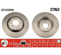 Disque De Frein D'Axe Arrière Pour BMW 7