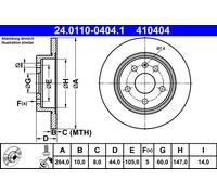 Disque De Frein D'Axe Arrière Pour CHEVROLET OPEL VAUXHALL ASTRA BOLT CRUZE VOLT
