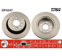 Disque De Frein D'Axe Arrière Pour OPEL VAUXHALL OMEGA