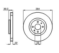 Disque De Frein D'Axe Avant Pour ALFA ROMEO FIAT LANCIA 145 146 155 COUPE DEDRA
