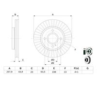 Disque De Frein D'Axe Avant Pour AUDI FORD FORD AUSTRALIE A4 FIESTA