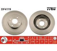 Disque De Frein D'Axe Avant Pour FORD ASIA & OCEANIE FORD AUSTRALIE HAIMA (FAW)