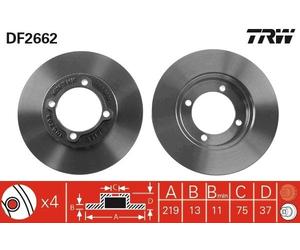 Disque De Frein D'Axe Avant Pour FORD ASIA & OCEANIE FORD AUSTRALIE KIA MAZDA 12