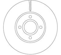 Disque De Frein D'Axe Avant Pour FORD ECOSPORT