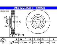 Disque De Frein D'Axe Avant Pour FORD ECOSPORT