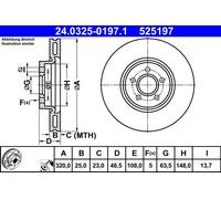 Disque De Frein D'Axe Avant Pour FORD VOLVO C70 FOCUS S40 V40 V50
