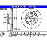 Disque De Frein D'Axe Avant Pour HONDA CIVIC CR-V