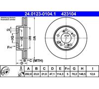 Disque De Frein D'Axe Avant Pour HONDA CR-V HR-V INTEGRA LEGEND ODYSSEY PRELUDE