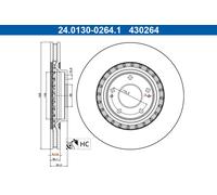 Disque De Frein D'Axe Avant Pour HYUNDAI i30